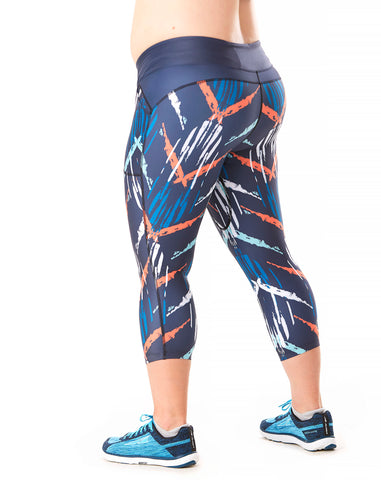 Trifecta Multisport 3 Pkt Capri in Crosshatch - Rsport