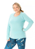 Trifecta Long Sleeve Faded Aqua - Rsport